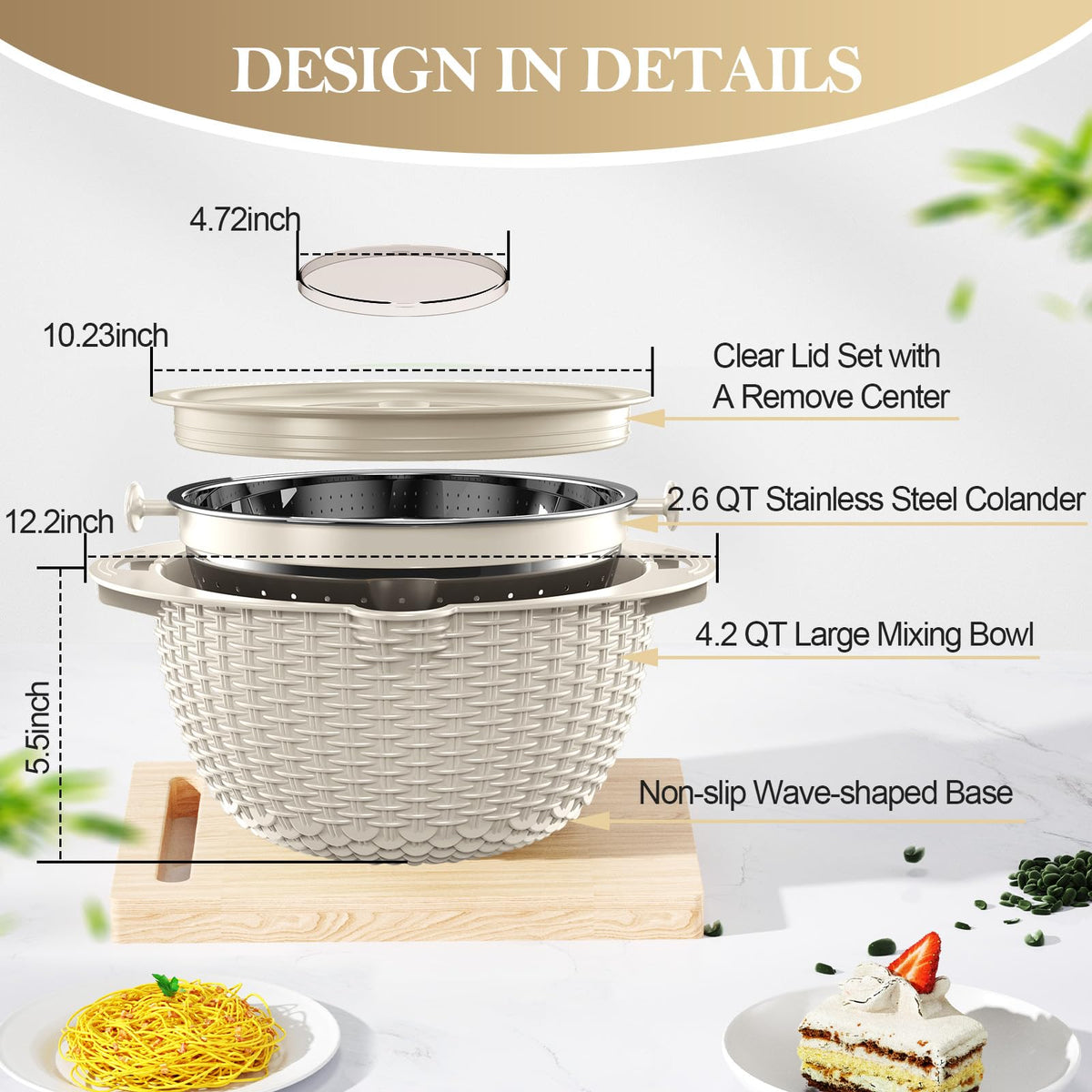 UTTKOJ dishwasher-safe parts simplify post-use cleanup