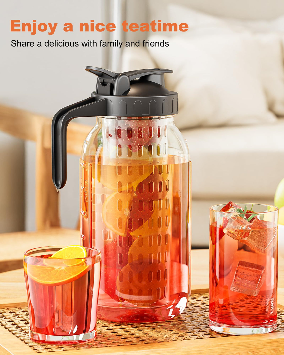 VA1KENE ideal for iced tea, sun tea, and cold beverages