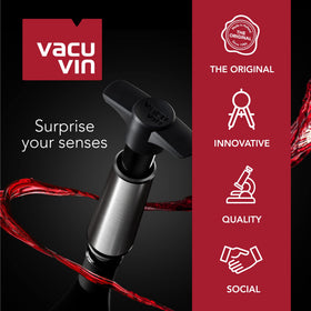 Vacu Vin Concerto made in the Netherlands reflects heritage and quality.