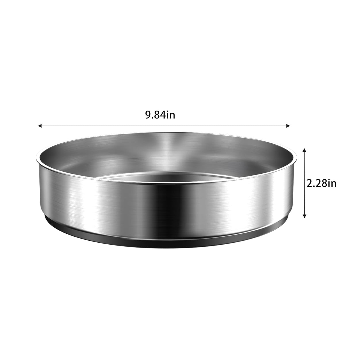 VAEHOLD Lazy Susan for kitchen condiments keeps bottles organized within reach.