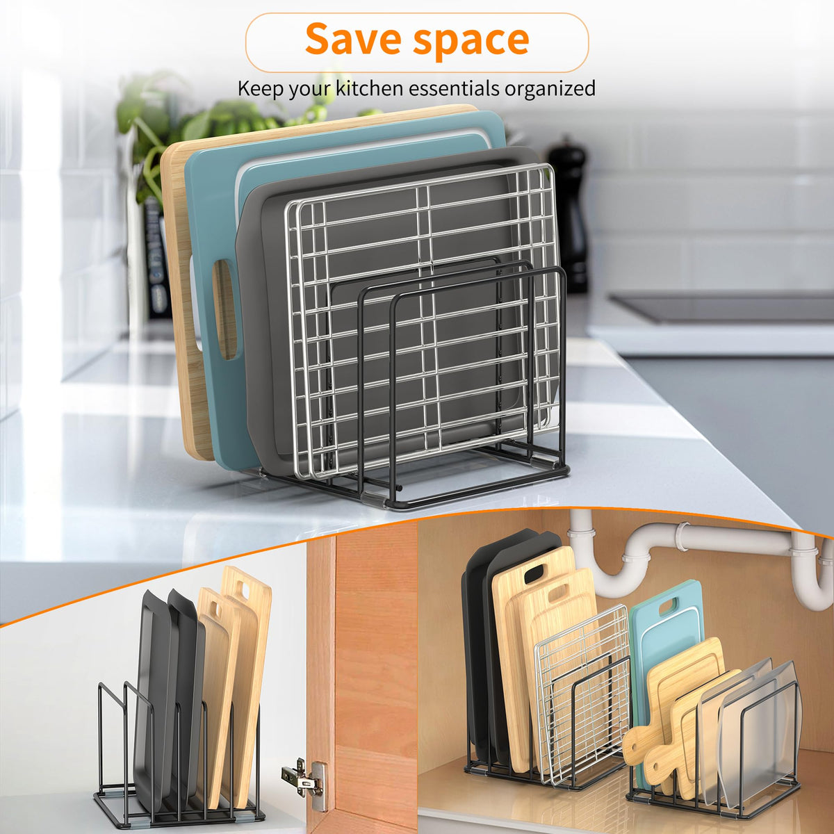 VAEKUCEAN easy-clean finish allows quick wipe-down after use.