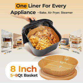 Vailnd heavy-duty parchment coating withstands heat, prevents sticking.