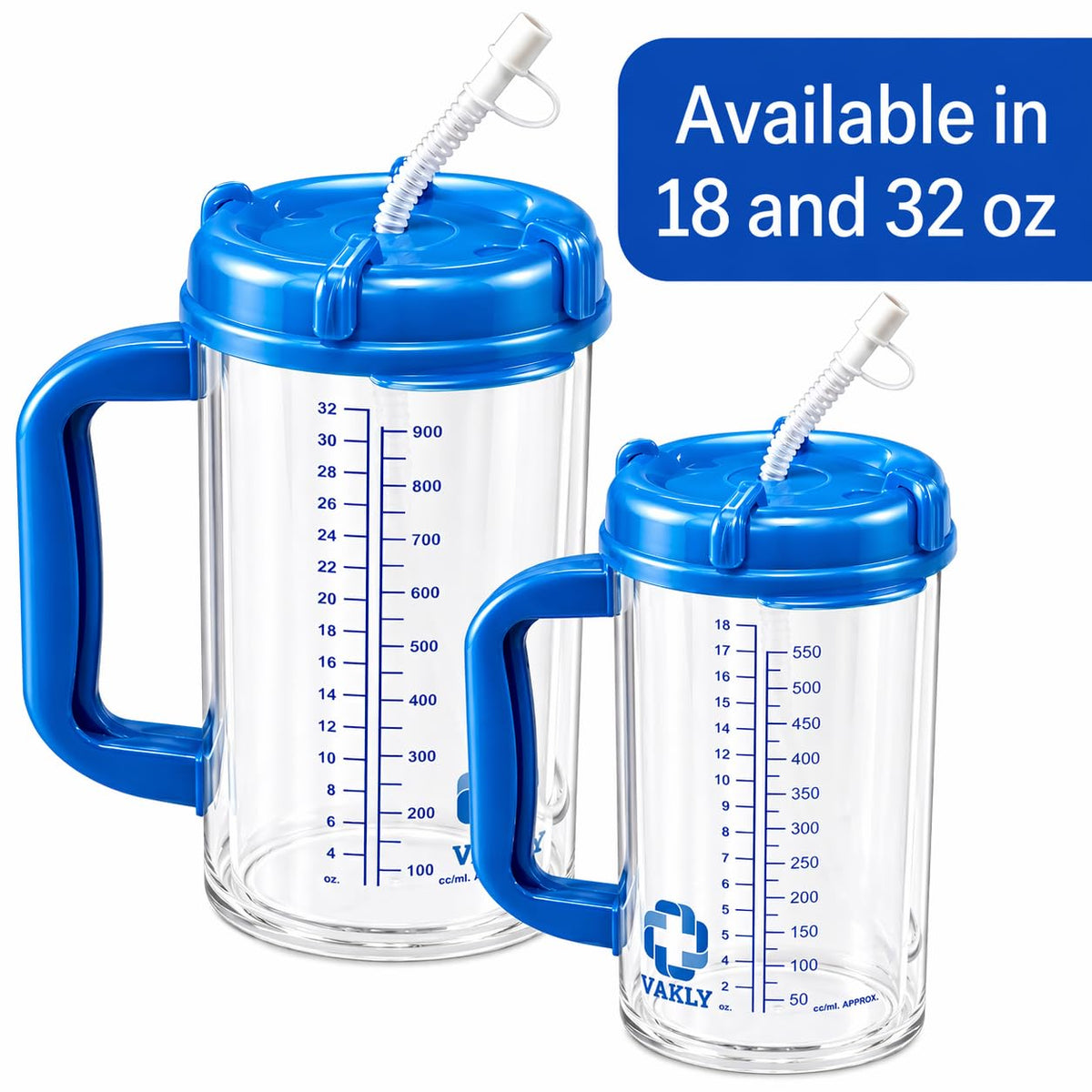 Vakly carafe snap-on lid and secure handle for spill prevention