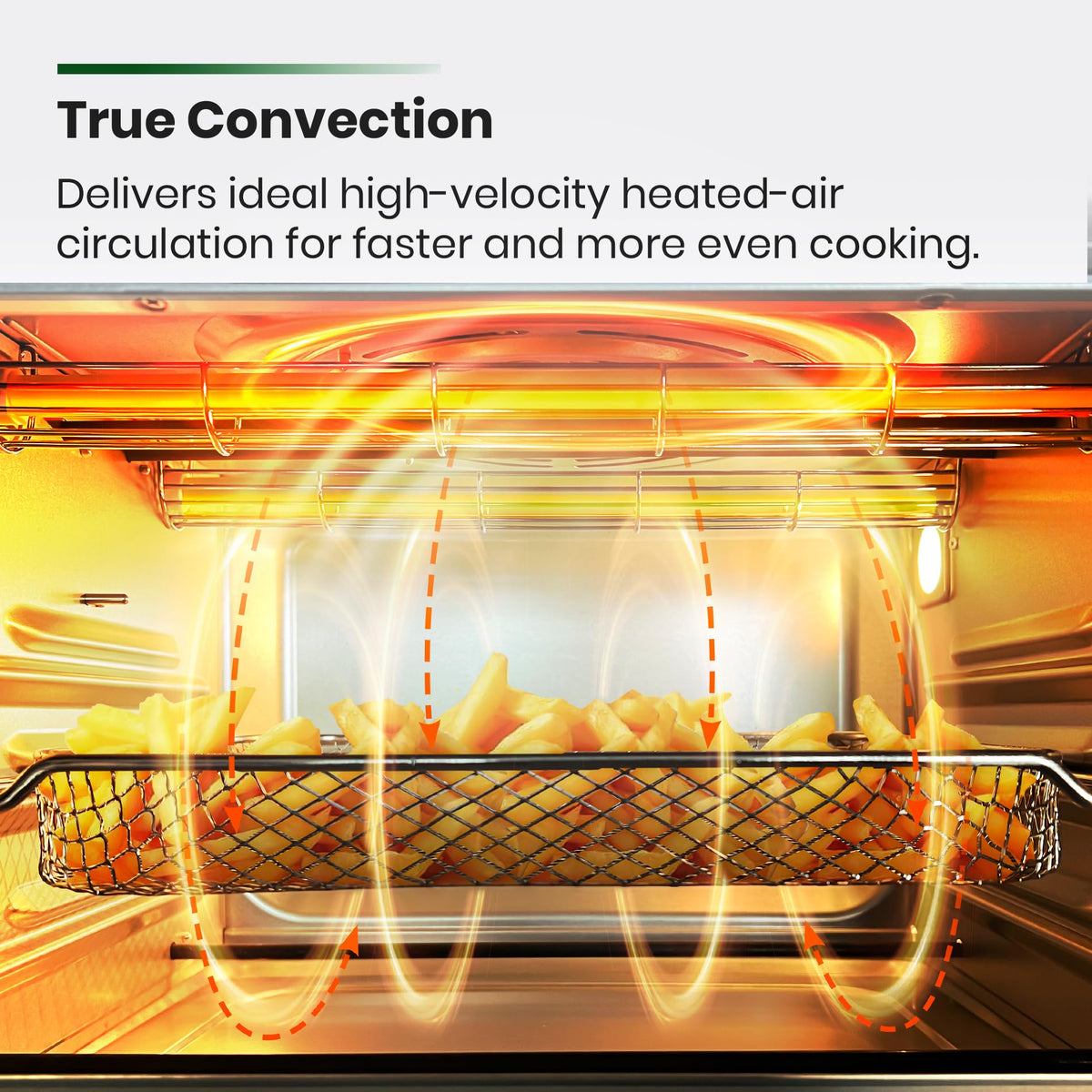 VAL CUCINA enamel baking pan inside helps even browning