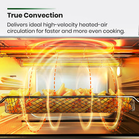 VAL CUCINA enamel baking pan inside helps even browning