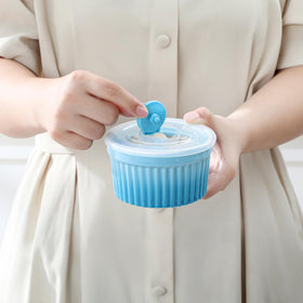Vancasso durable porcelain ramekins resist chips with everyday use.