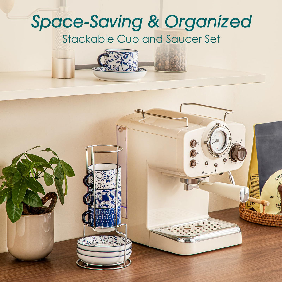 Vancasso Selene dishwasher- and microwave-safe porcelain for everyday use.