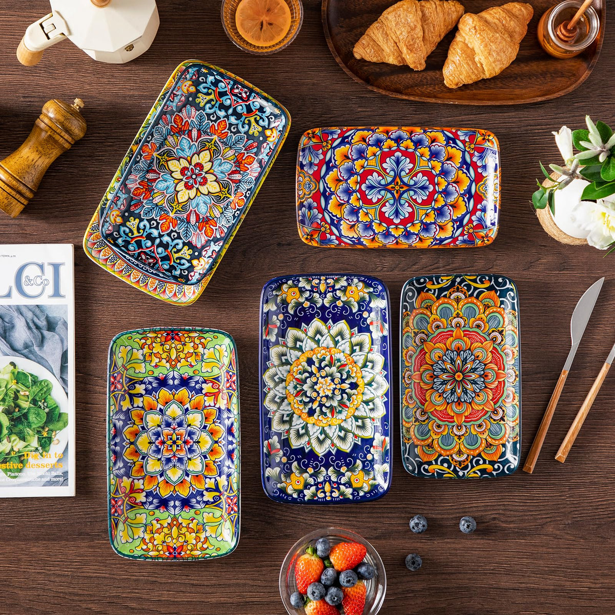 Vancasso Simi dishwasher-safe for easy cleanup after meals.