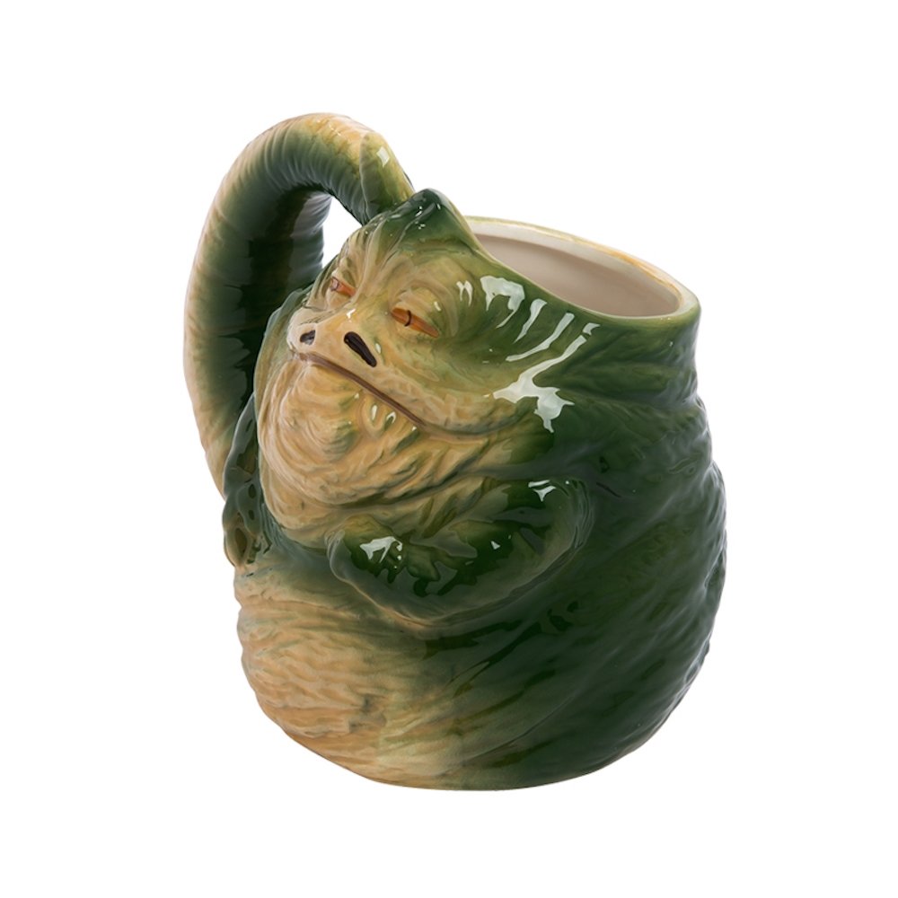 Vandor Jabba mug in gift box showcases vibrant multicolor design for fans