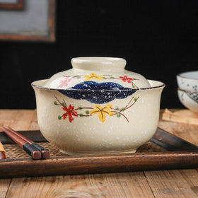 VanEnjoy dishwasher and microwave-safe ramen bowl for easy cleanup.