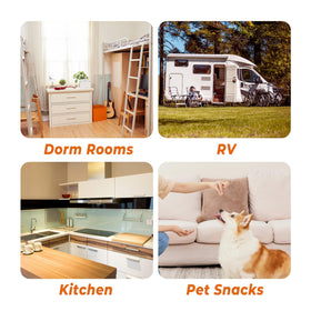 Vassillias 904 compact kitchen design fits countertop spaces.