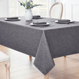 Veblandy 60x84 tablecloth fits 6 to 8 foot rectangular tables