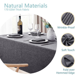 Veblandy dining table cover ideal for buffets and weddings