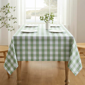 Veblandy checkered tablecloth suitable for kitchen and dining use