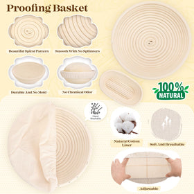 VEDALIO dough whisk for quick, smooth dough blending.