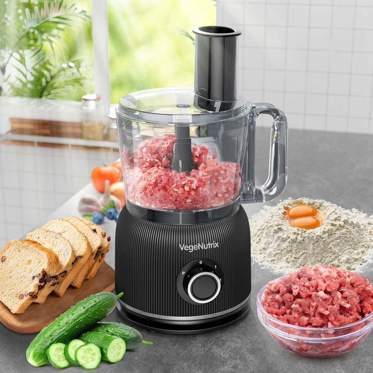 VegeNutrix dough speed kneading for chef-like results