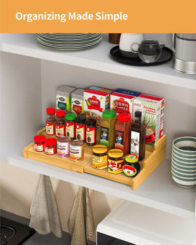 VenDotbi rack also holds vitamins and sauces in a compact space.