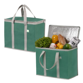 VENO 2-pack cooler bags folded for compact storage and easy stowaway