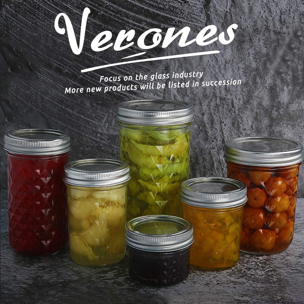 Easy-clean VERONES glass jar for crafts and gifting