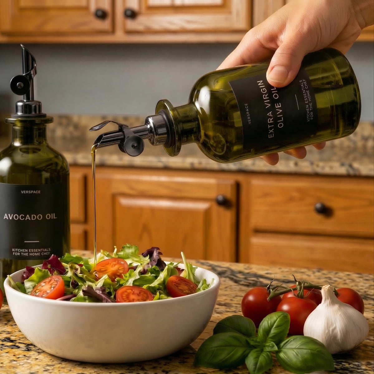 Verspace cafe-ready dispenser adds sleek style to professional kitchens.