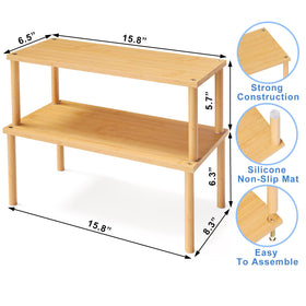 VERTORGAN round-bar design close-up, sturdy load-bearing for bottles and jars.