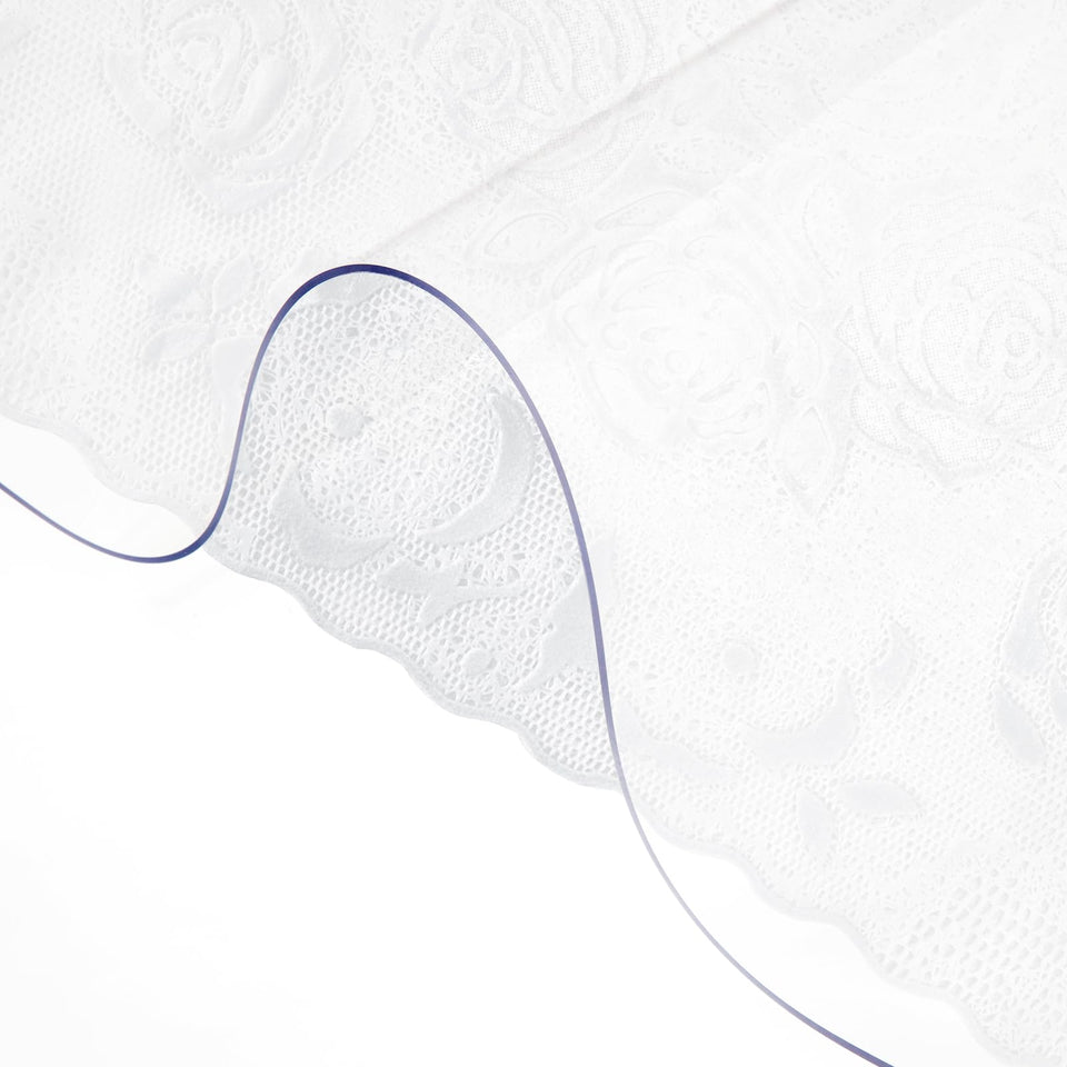 VEVOR Clear Desk Cover Protector protects surfaces while preserving natural wood texture.