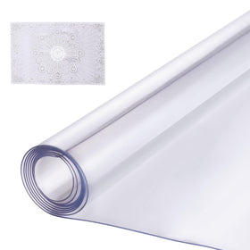 VEVOR clear table cover protects a 36x54 inch surface from spills and scratches