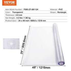 VEVOR easy installation guides included to flatten and fit snugly.