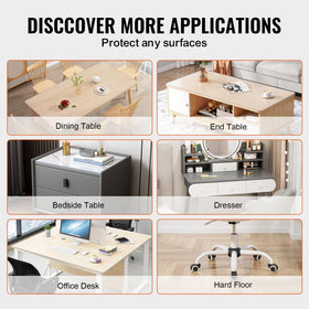 VEVOR waterproof, stain-resistant protector simplifies cleaning with a damp cloth