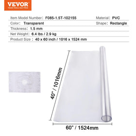 VEVOR note about fit slightly larger cut helps snug appearance
