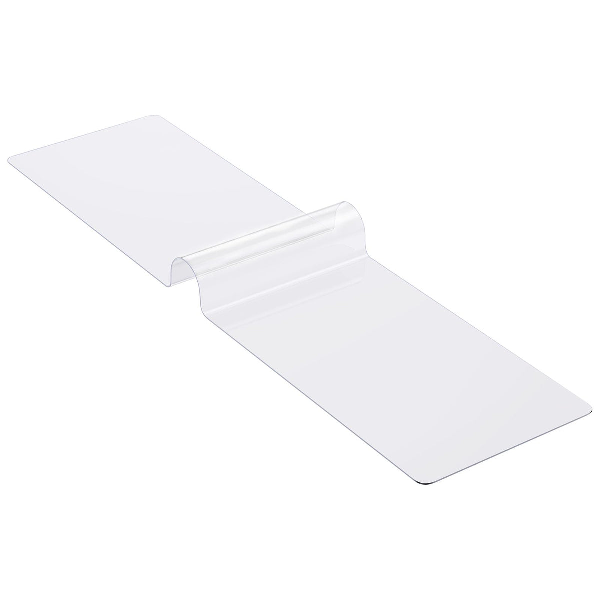 VEVOR office table cover maintains clarity while guarding the surface