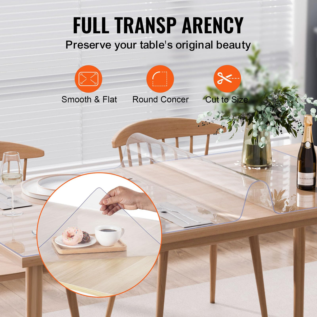 VEVOR office table protector maintains a pristine look