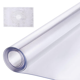 VEVOR clear table cover 24x96 inches protects desks from spills and scratches