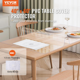 VEVOR 1.5 mm PVC protector offers durable surface protection daily
