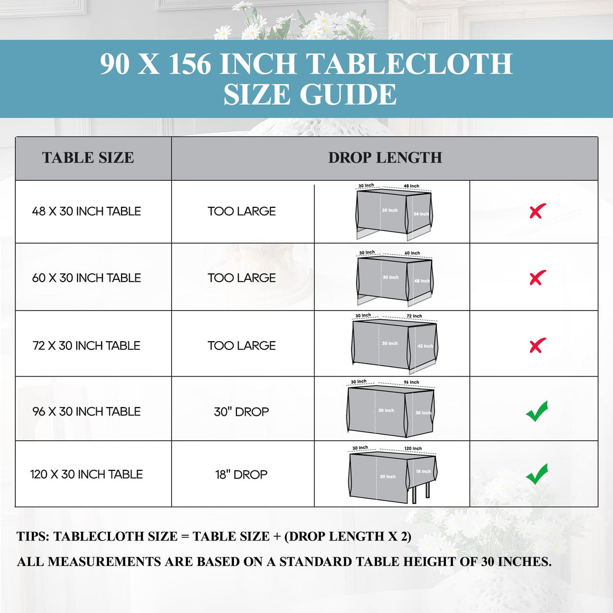 VidaFete tablecloth for party setup, elevating dining aesthetics and guest experience.