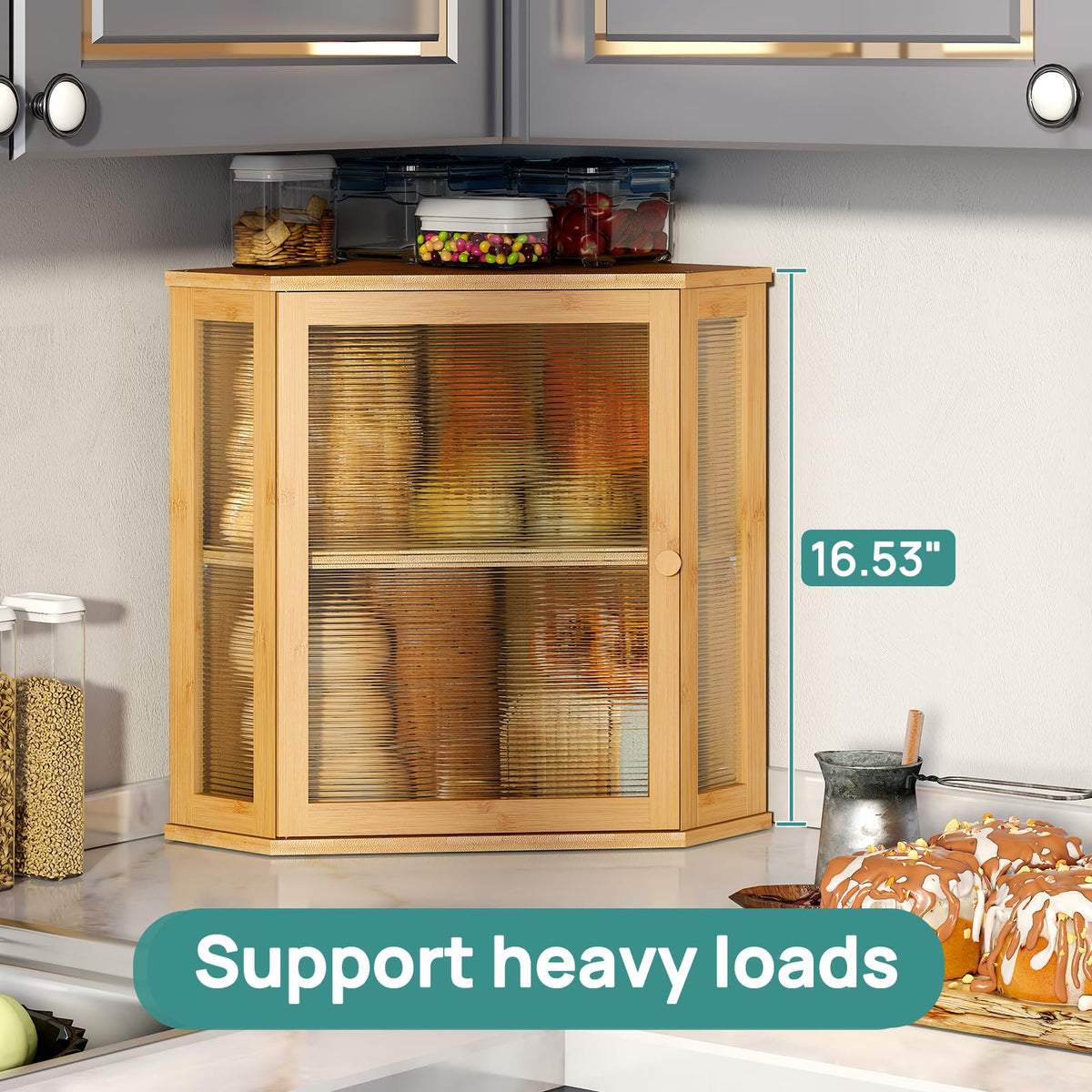 Viewcare bamboo aroma adds a light natural scent to storage