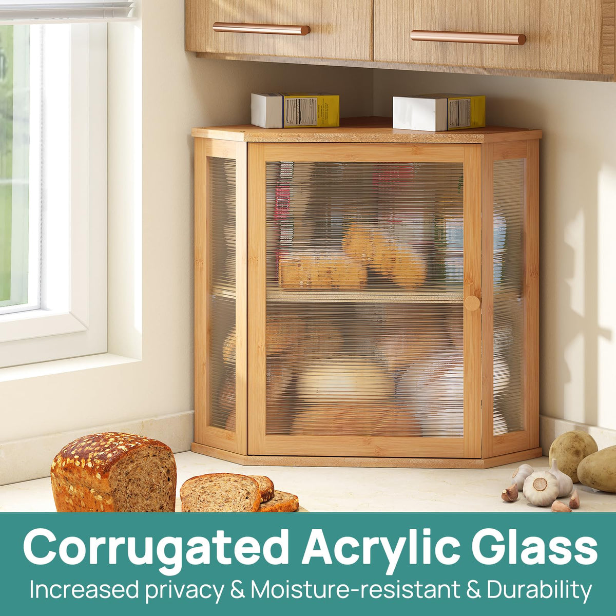 Viewcare extra large capacity holds loaves and rolls