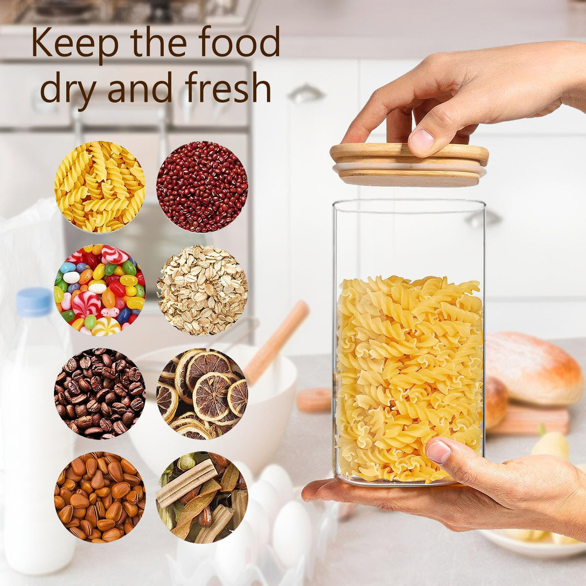 VIEWELLD kitchen cabinet display emphasizes sleek, see-through design.