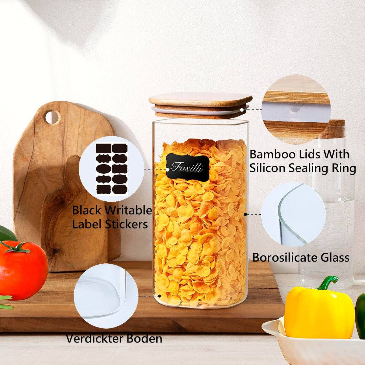 VIEWELLD airtight seal demonstrates moisture-proof storage for cereals and rice.