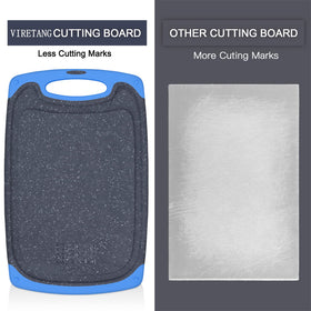 Viretang blue reversible board offers two surfaces for different tasks