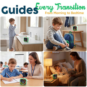VISSE classroom-use timer helps transitions in group settings.