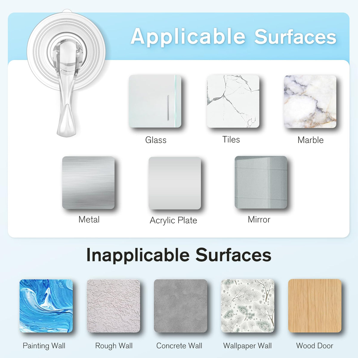 VIS'V use-cases include bathroom, kitchen, dorm, and camper organization.