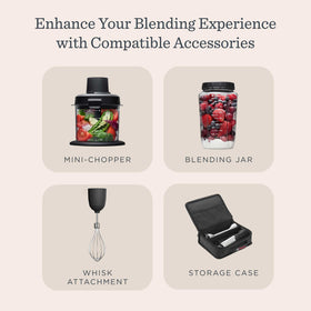 Vitamix immersion blender compact design for small kitchens