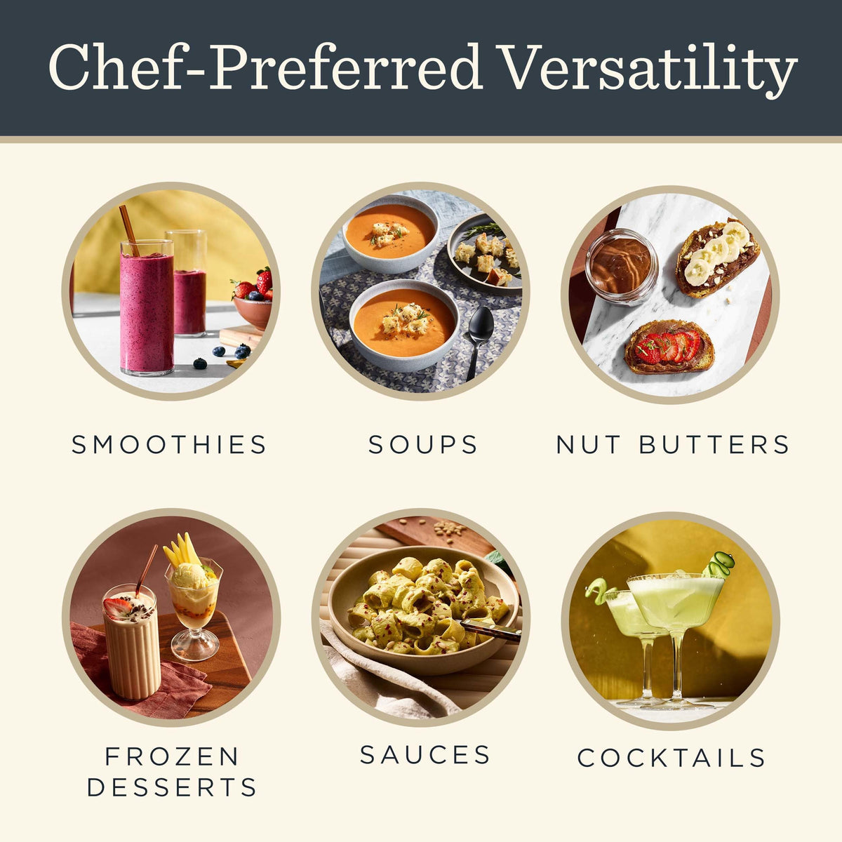 Vitamix Propel Series 750 self-cleaning program saves time after cooking.