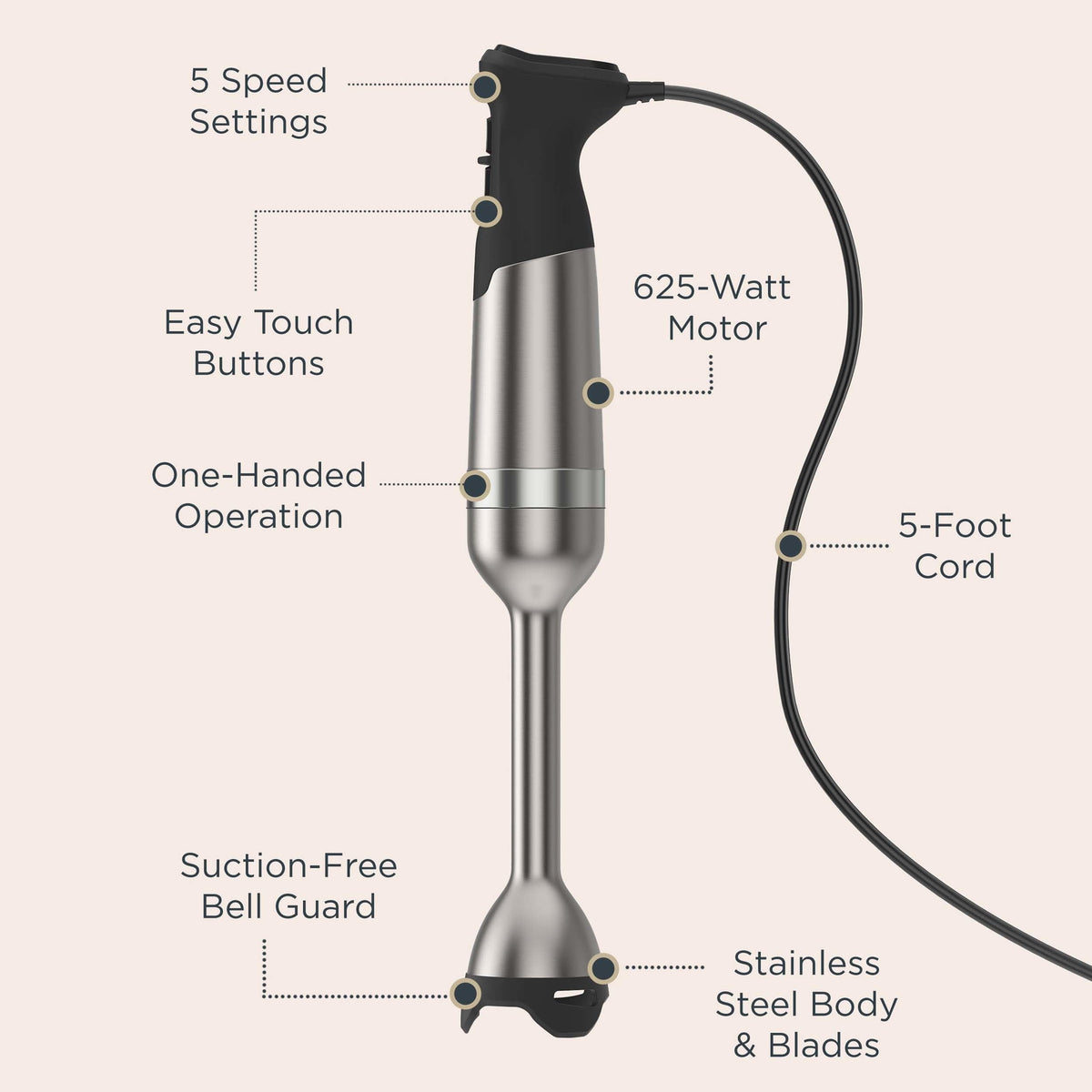 Vitamix Whisk attachment for light emulsions and aeration