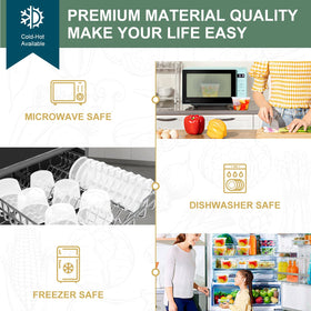 Freezer-safe Vivigu containers keep leftovers ready