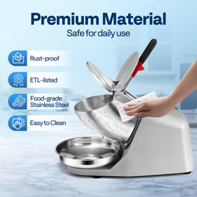 Vivohome stainless-steel hopper ensures durable hygiene and cleaning ease
