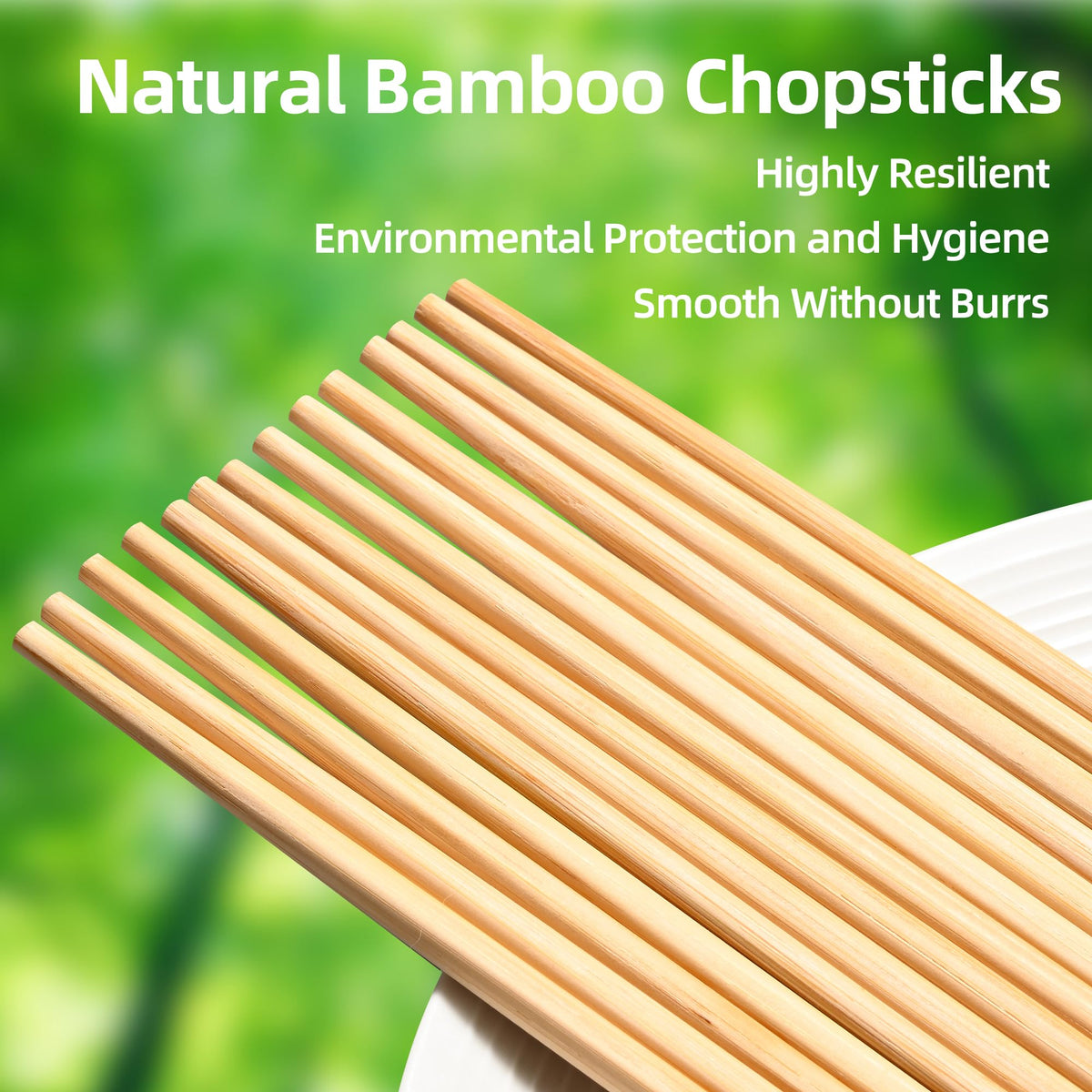 VIWIK warp-free and splinter-free chopsticks for reliable daily use