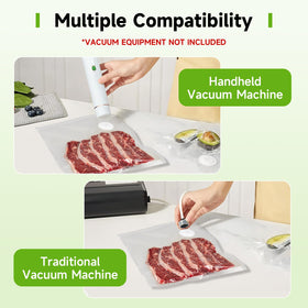 Vixino bags compatible with handheld and external sealers