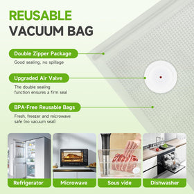 Vixino sustainable reusable bags reduce single-use plastics